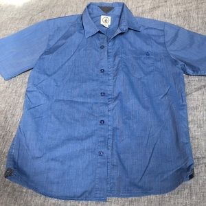 NWOT Boys sz L Volcom short sleeve button up shirt
